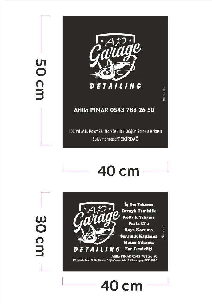 1000 Beyaz Kağıt İkili Set Siyah Zemin Tek Renk Oto Paspas