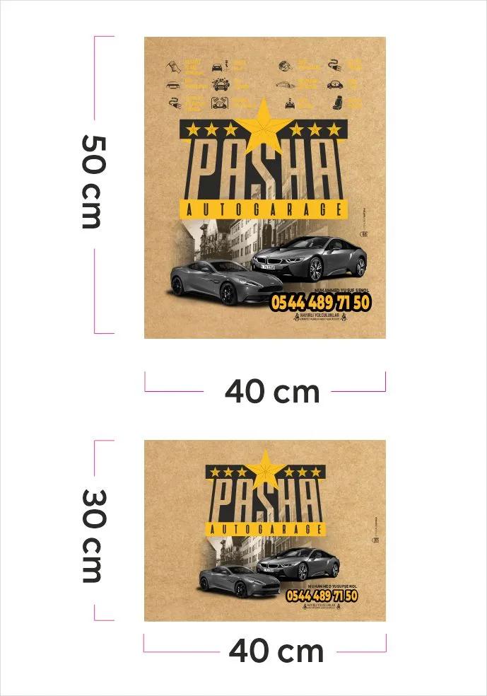 10000 Kraft Kağıt İkili Set 2 Renk Oto Paspas