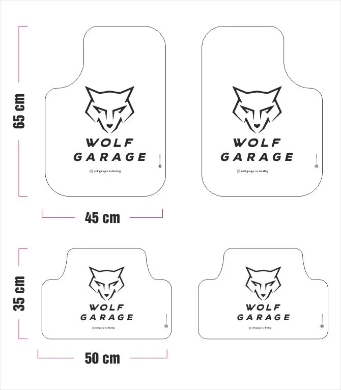 10000 Özel Şekil Tek Renk Oto Paspas